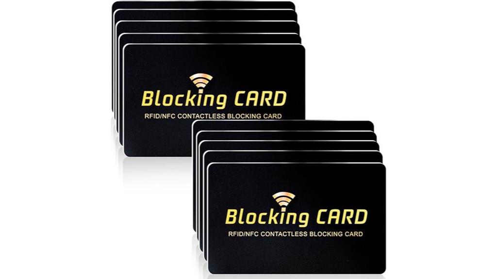 rfid blocking card pack