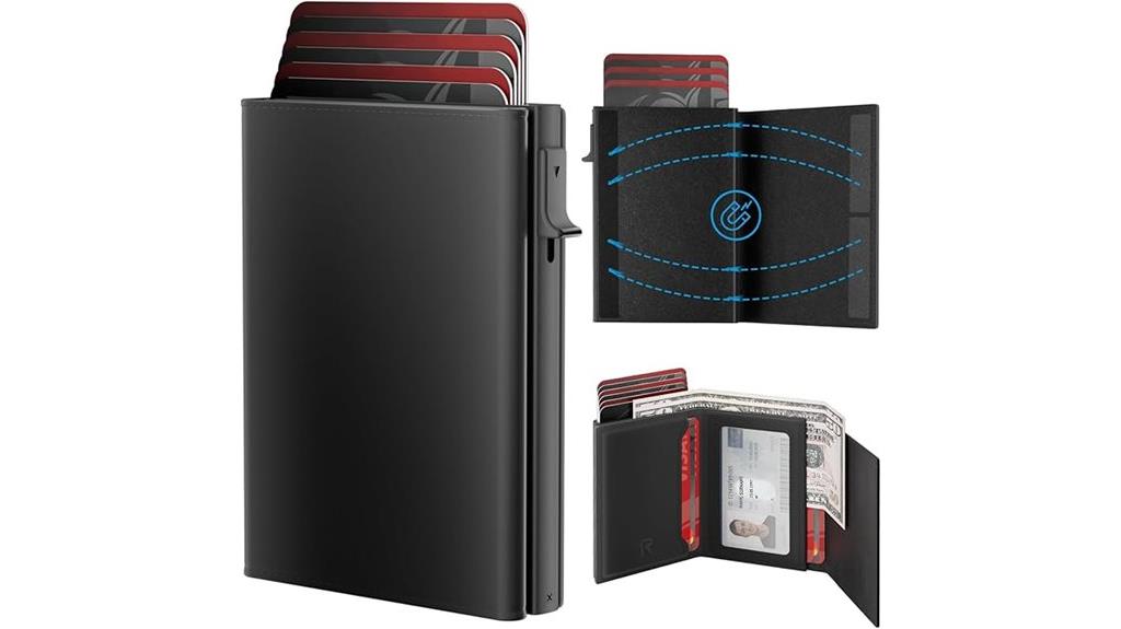 rfid blocking wallet card