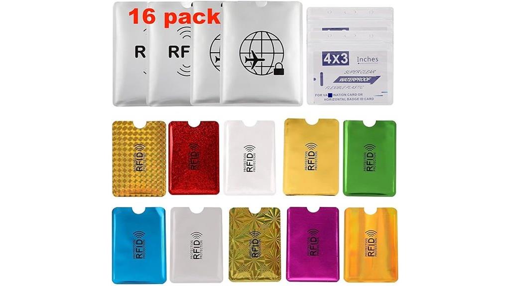 rfid sleeves passport protectors