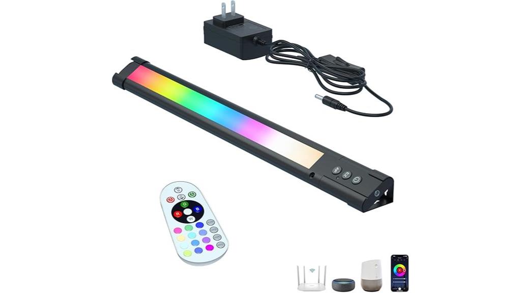rgb voice controlled led bar