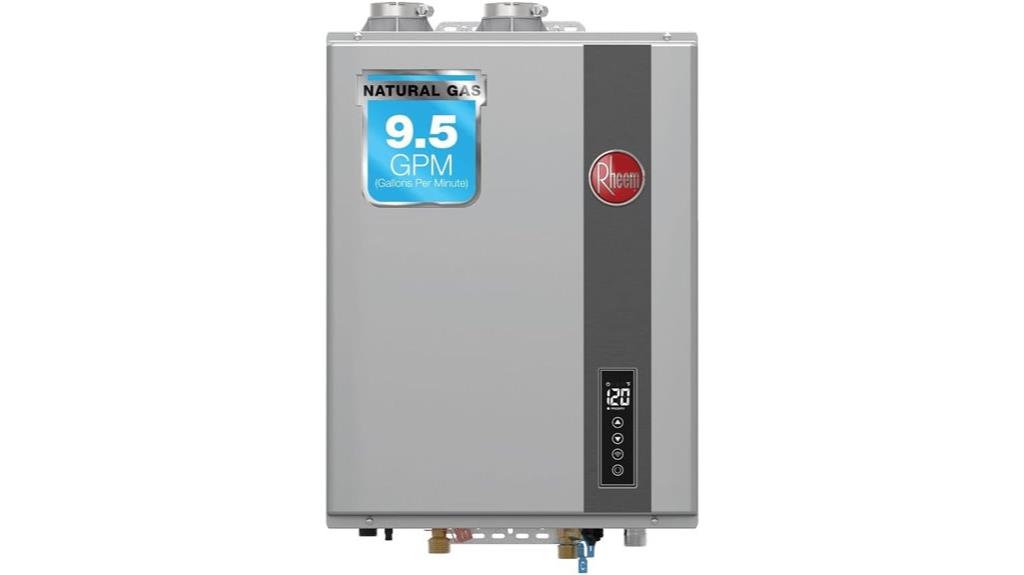 rheem tankless gas water heater