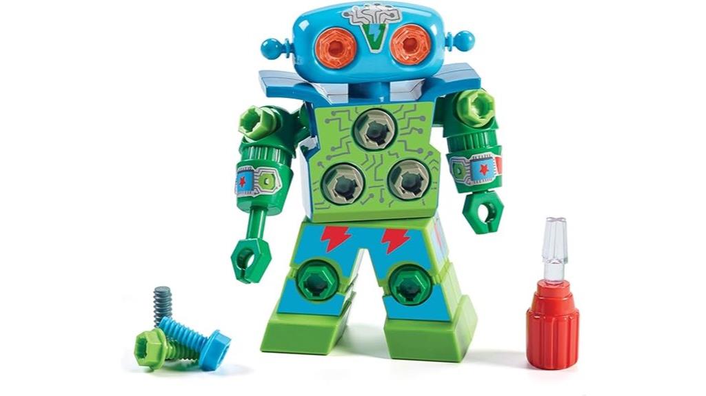robotic construction toy set