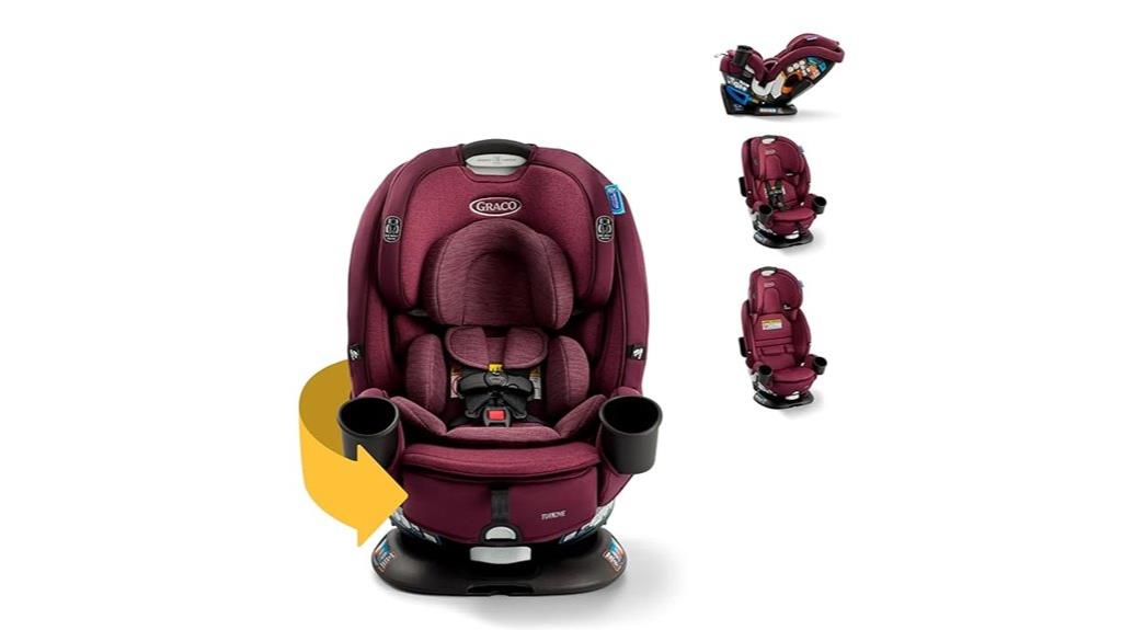 rotating 3 in 1 car seat