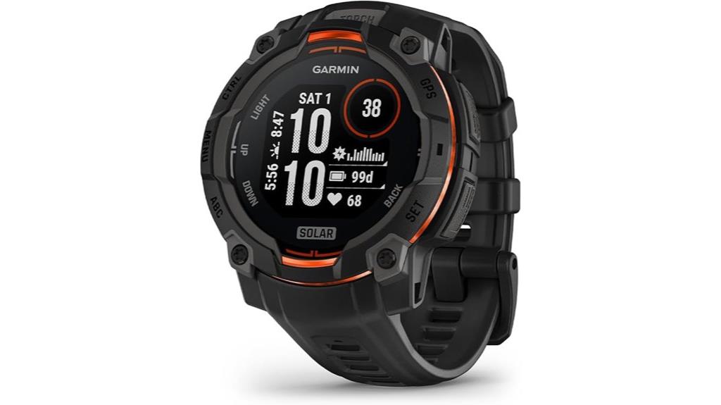 rugged gps smartwatch 45mm