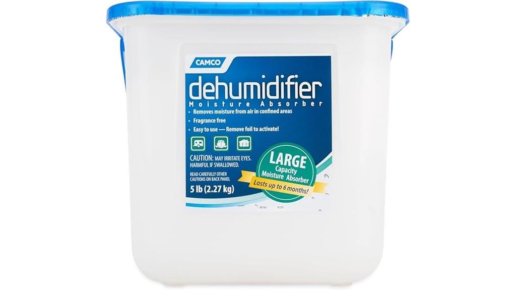 rv moisture absorber bucket