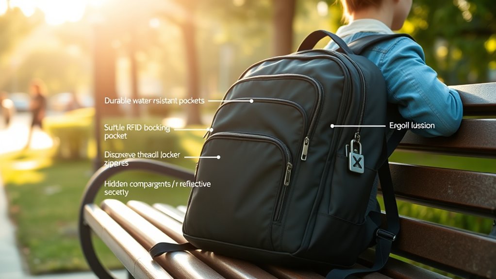 secure durable comfortable backpack