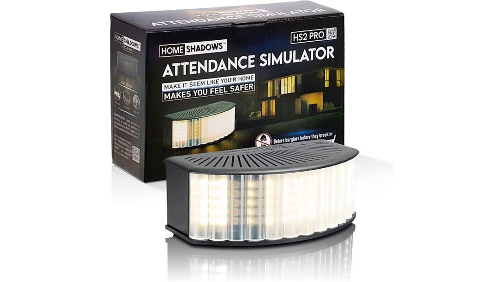 security light with shadows