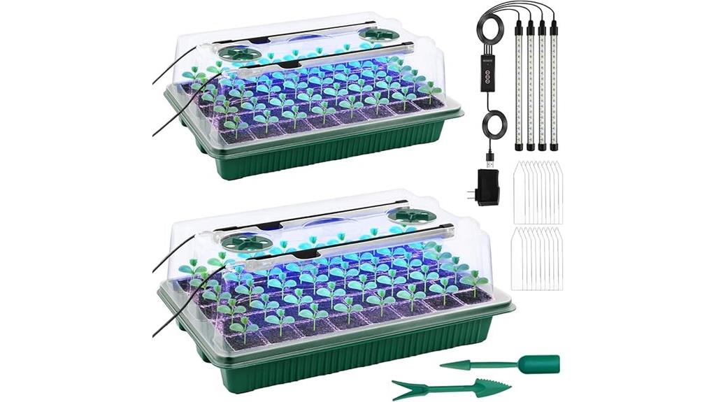 seed starter trays pack