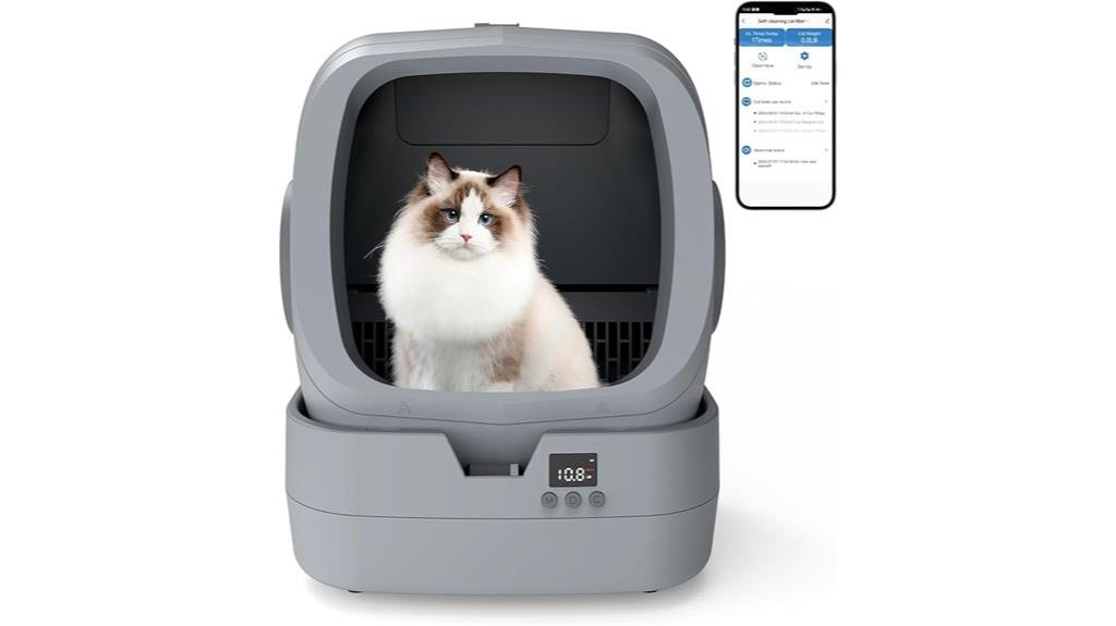 self cleaning smart litter box
