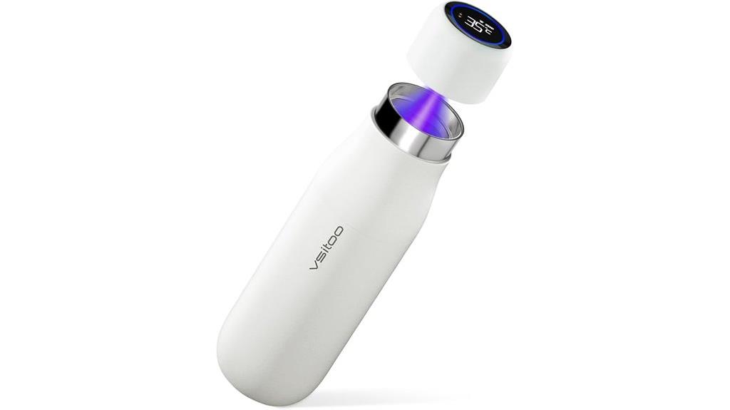 self cleaning stainless steel bottle