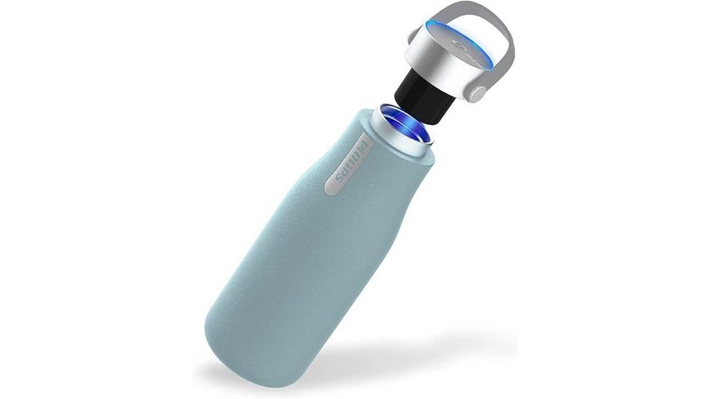 self cleaning uv water bottle