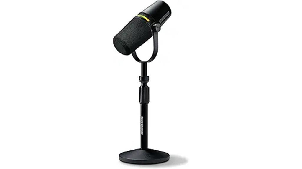 shure mv7 microphone stand