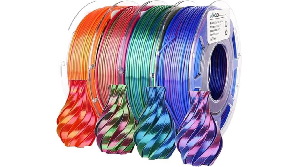 silk pla 4 color bundle