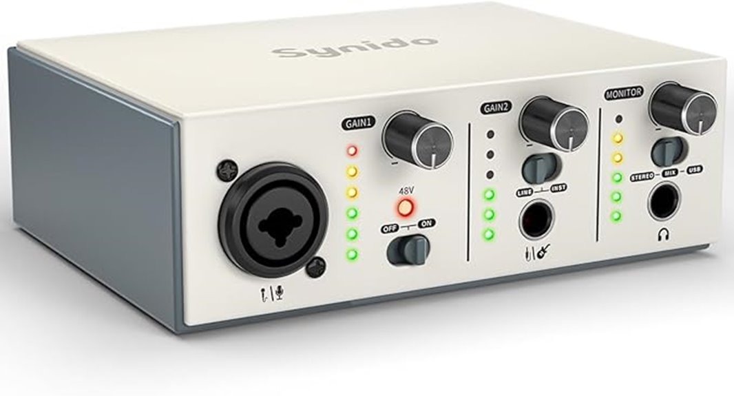 single usb c recording interface