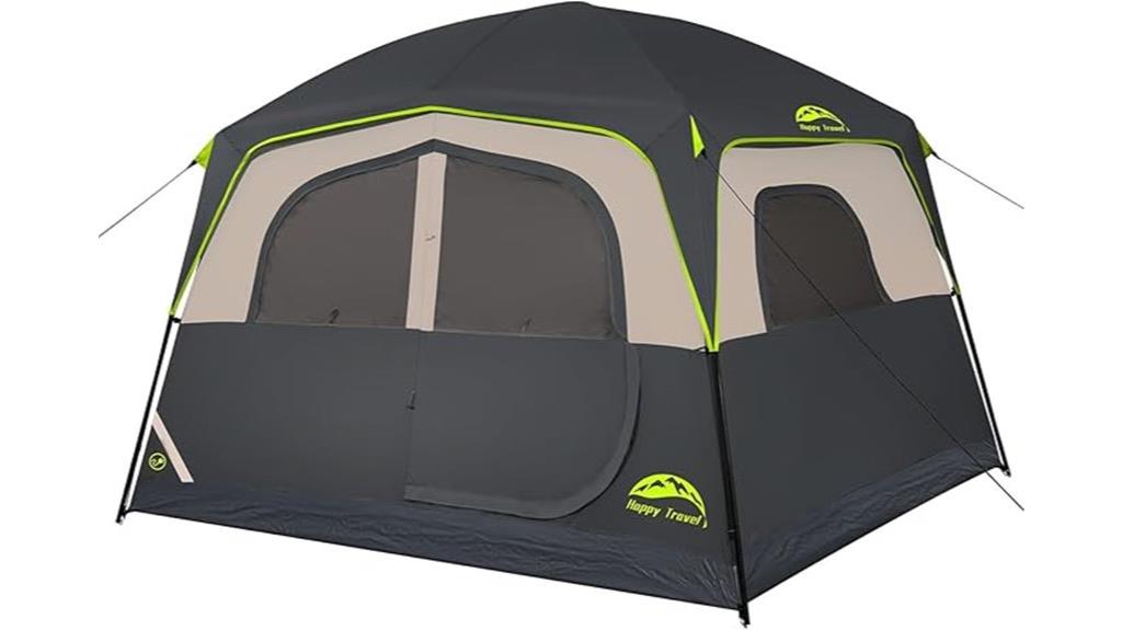 six person camping tent