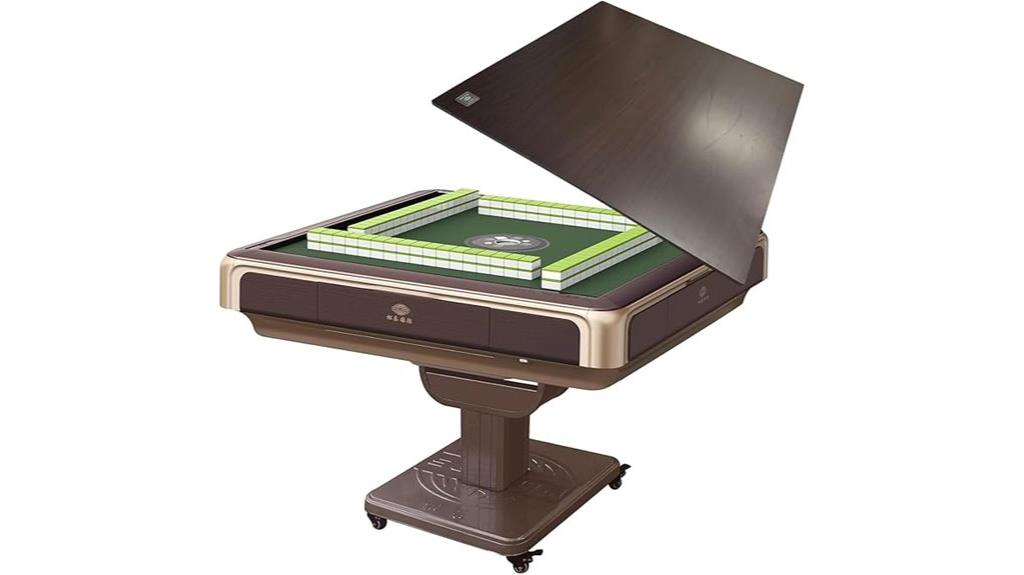 slim folding mahjong table