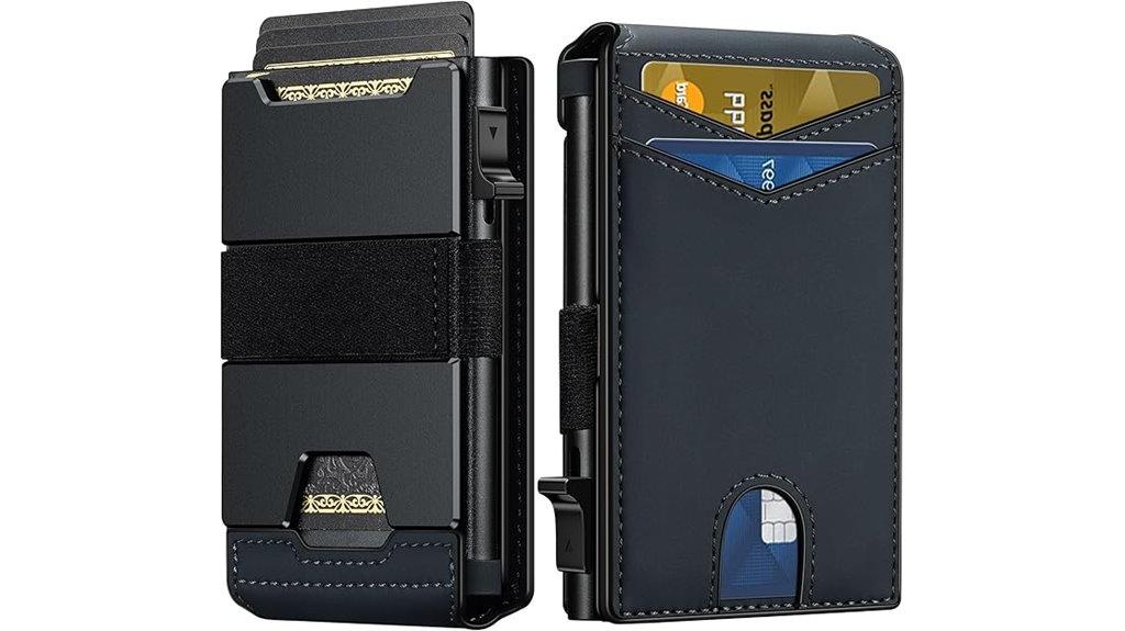 slim minimalist men s wallet