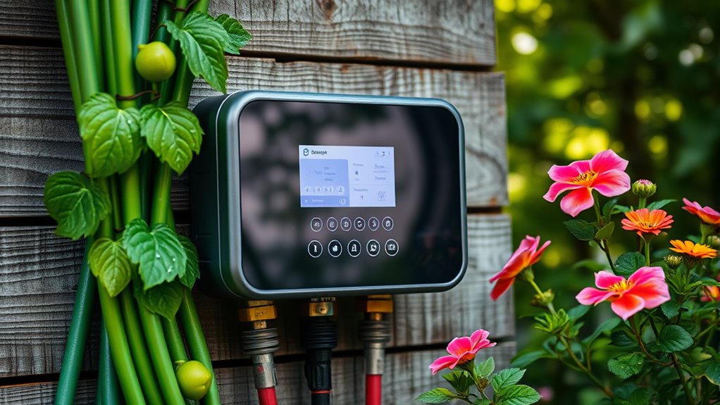 smart adaptable watering controls