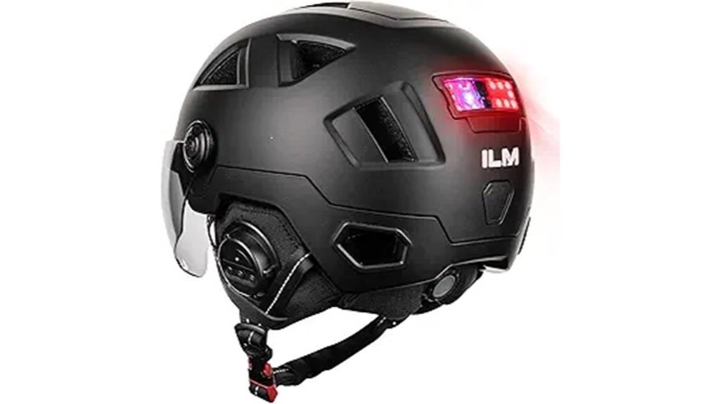 smart adult bike helmet