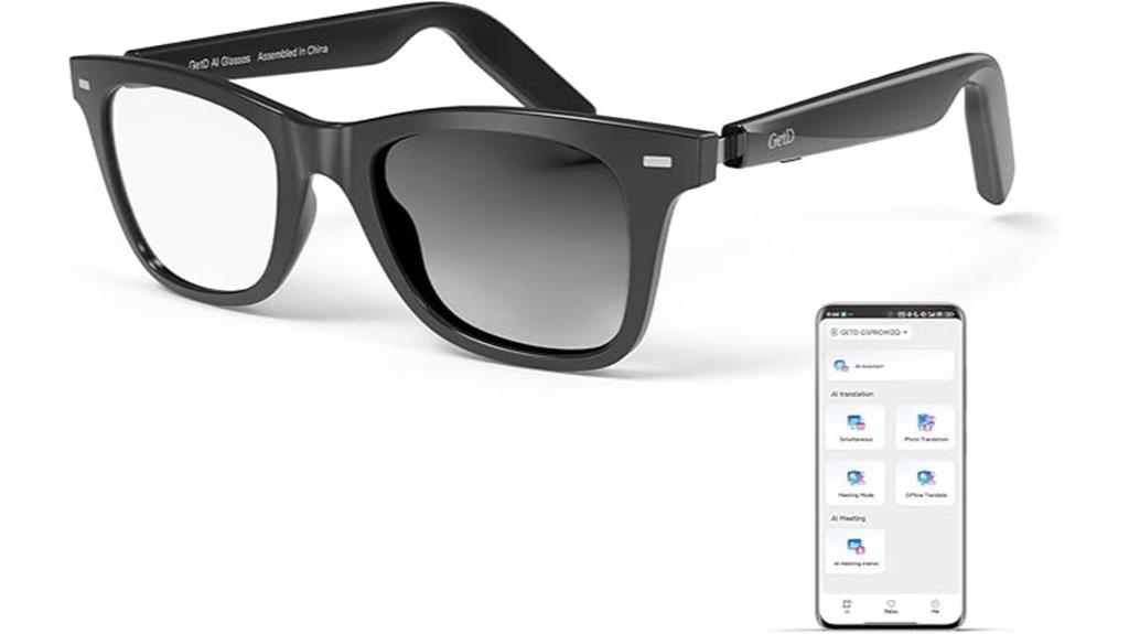 smart ai glasses with translation