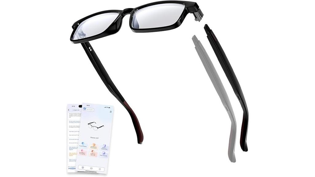smart ai translation glasses