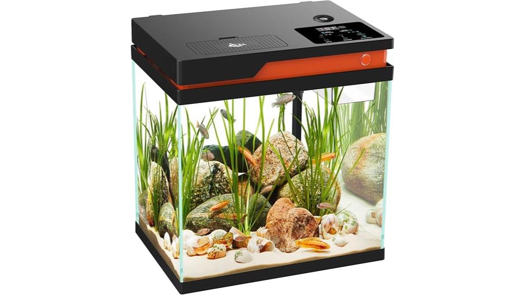 smart aquarium with filtration