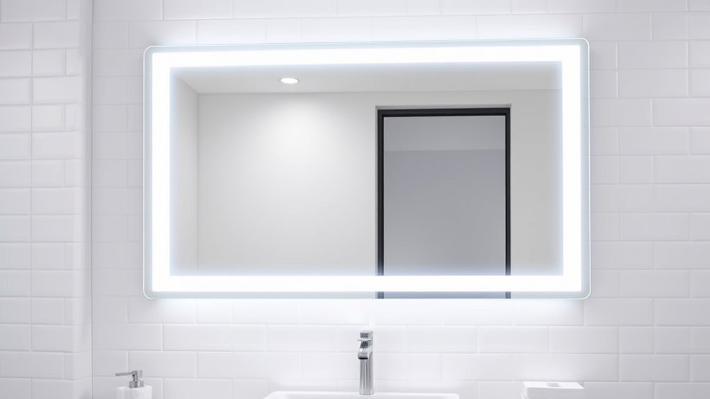 smart bathroom mirror features
