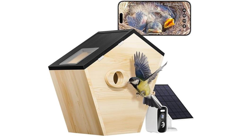smart bird house camera