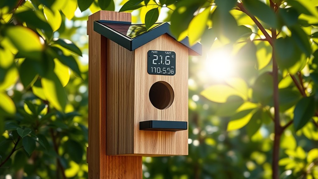 smart bird house features