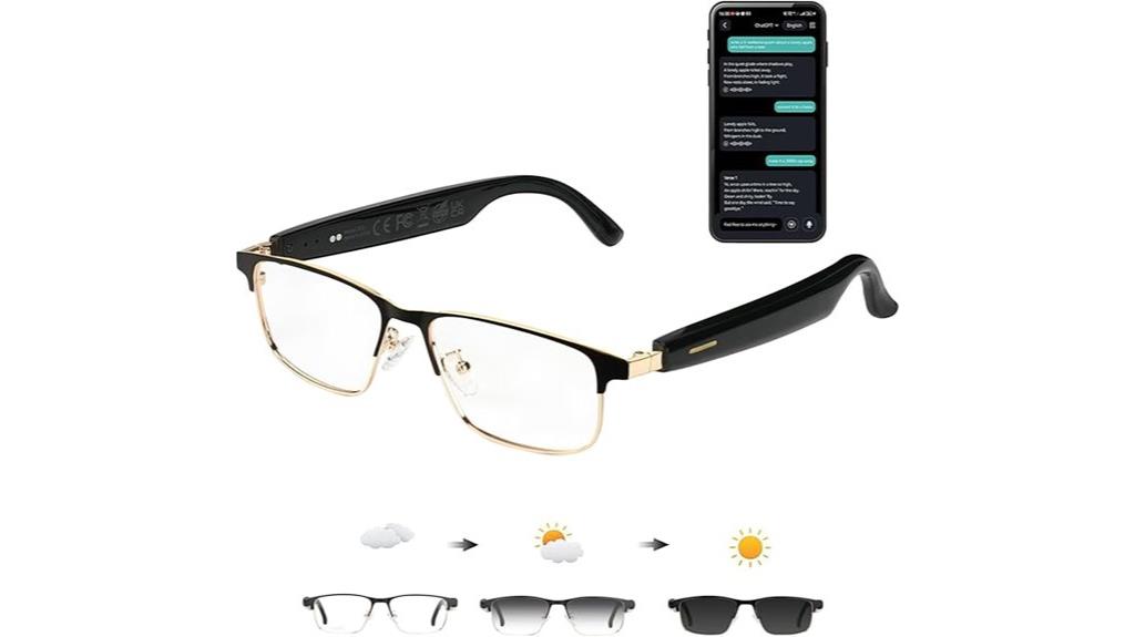 smart bluetooth translation glasses