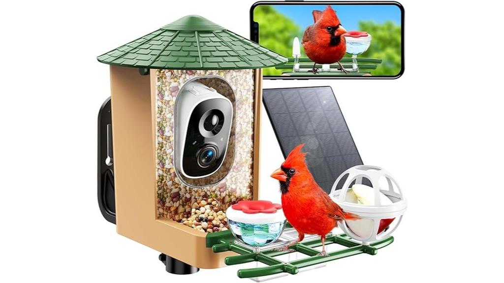 smart camera bird feeder