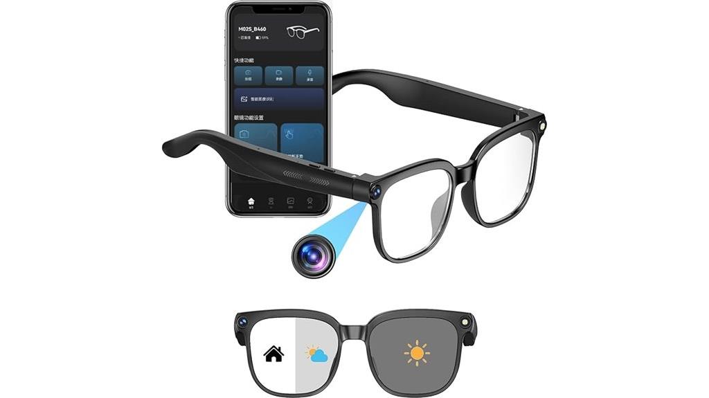 smart glasses with camera