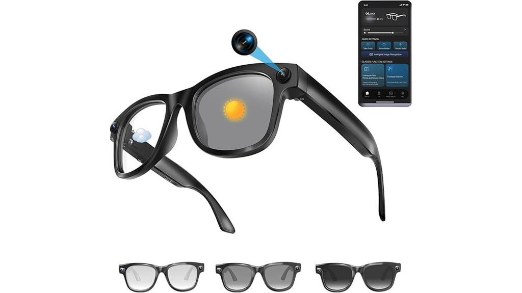 smart glasses with hd camera