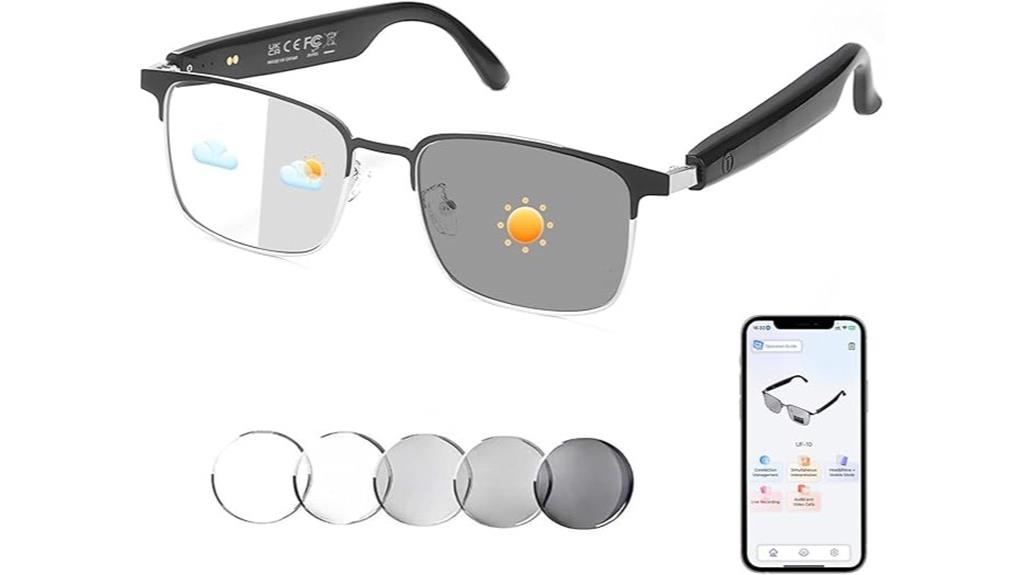 smart glasses with translation