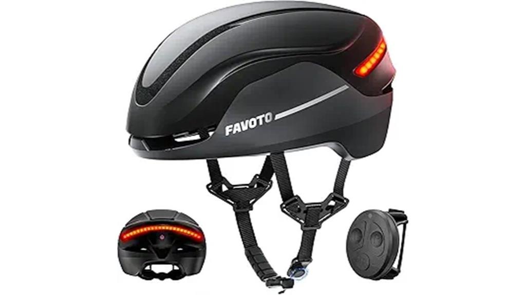 smart helmet with lights
