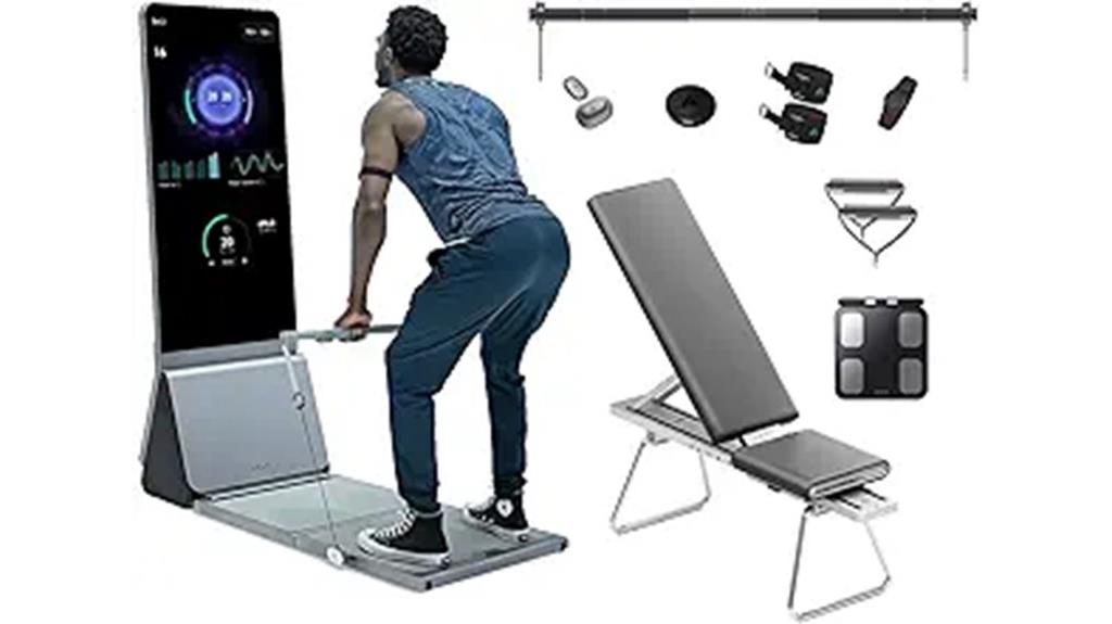 smart home fitness mirror