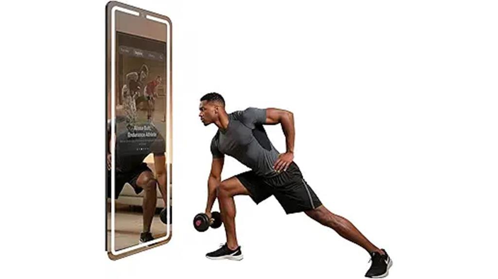 smart home gym mirror