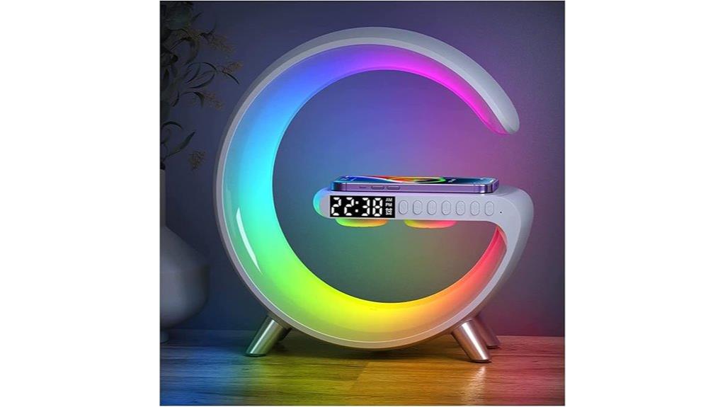 smart led lamp with charging