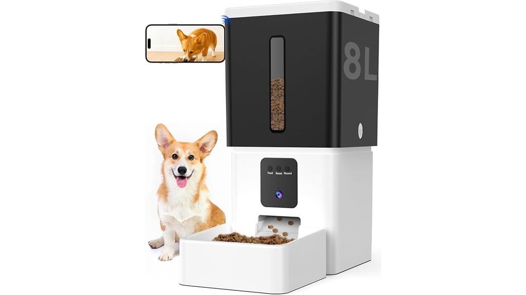 smart pet feeder with camera