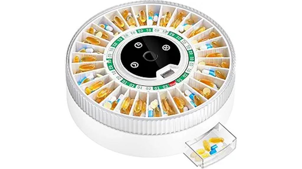 smart pill dispenser for seniors