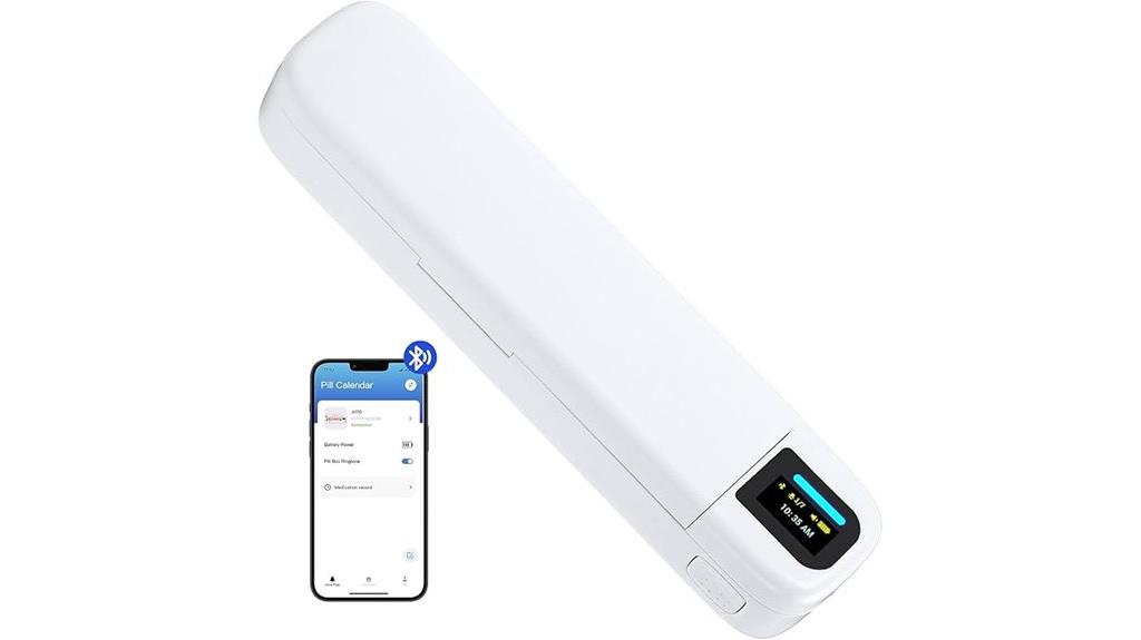 smart pill organizer with app