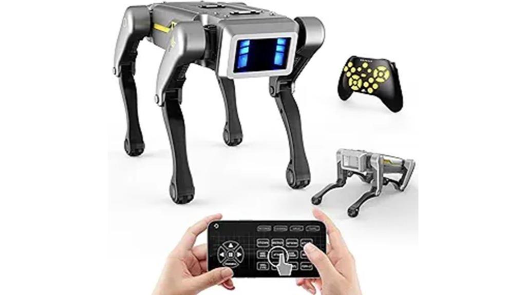 smart robot dog with remote
