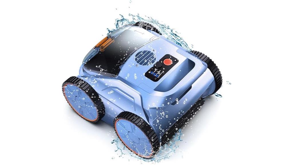 smart robotic pool cleaner
