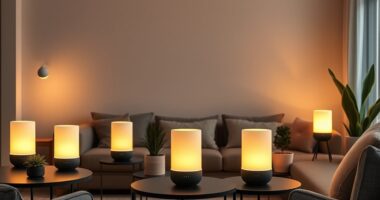 smart speaker lamps list