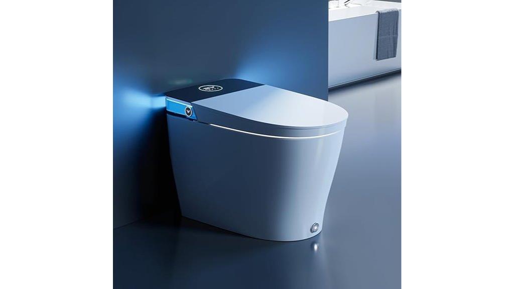 smart toilet with bidet