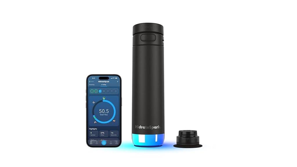smart water bottle with hydration tracking