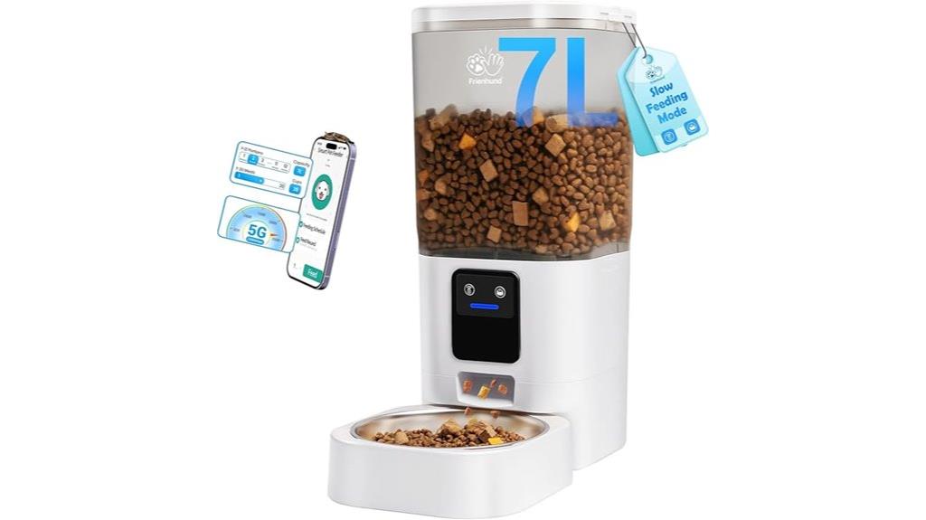 smart wifi pet feeder