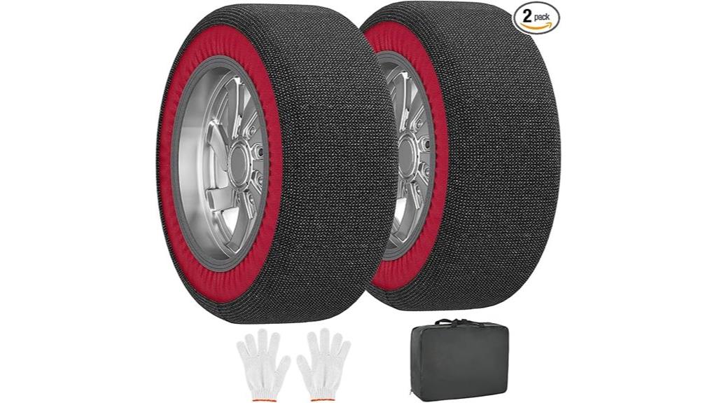 snow socks for vehicles