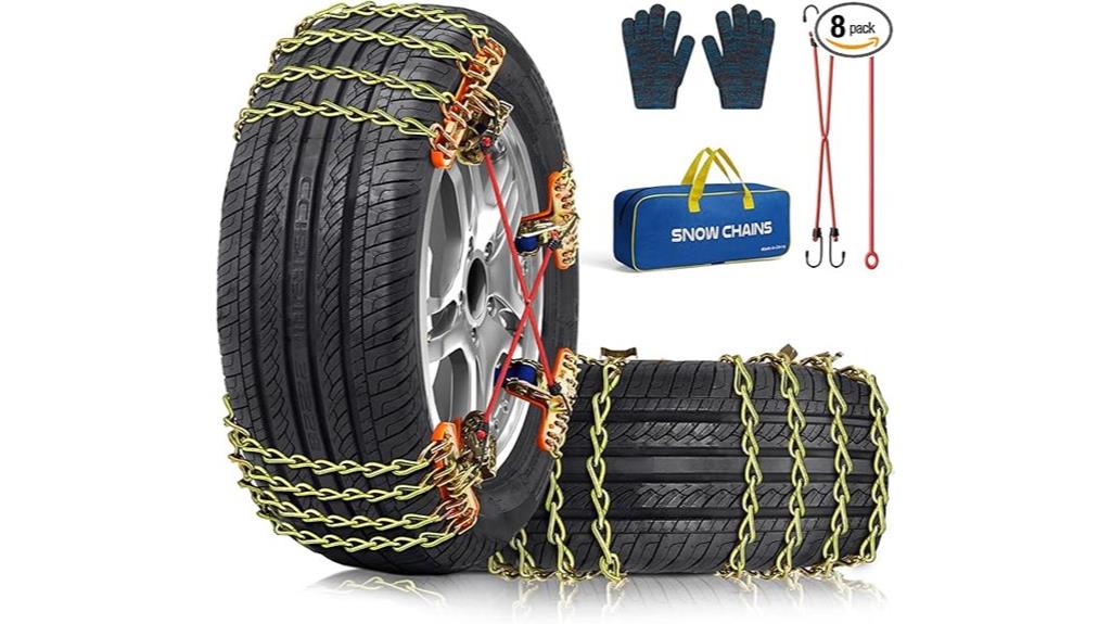snow tire chains
