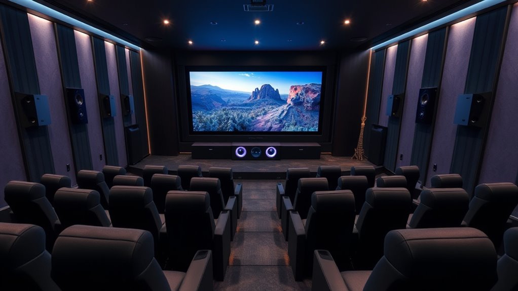 sound connectivity room size